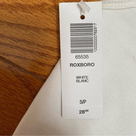 BNWT Sunday Best Roxboro Aritzia Tank Top Spaghetti Straps White Colour - Picture 8 of 12